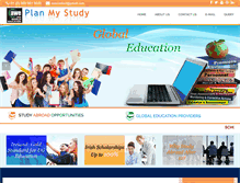 Tablet Screenshot of planmystudy.com